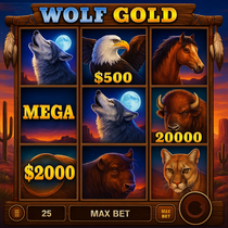 Replatz - Wolf Gold Slot Game