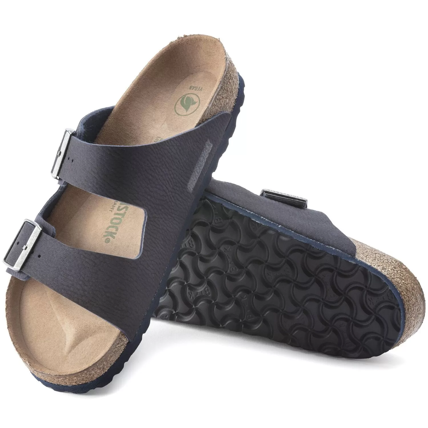 Sandali Birkenstock Arizona Vegan Uomo con Cinturino Doppio Regolabile - Design Ergonomico e Suola Morbida