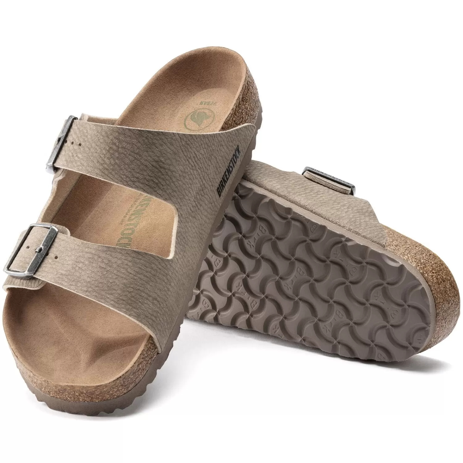 Sandali comodi con doppio reggisopra Birkenstock - Design ergonomico per uomo, materiali vegan sostenibili