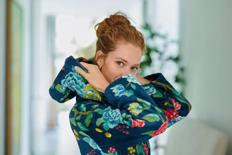 Promo Imperdibile: Accappatoi Confortevoli Pip Studio - Blu Notte per Serate Indimenticabili (Edizione Limitata)