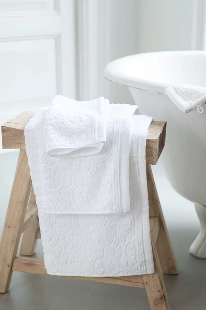 Hot Pip Set Asciugamani 3 Pezzi - Tessuto Assorbente 55x100 cm Bianco Puro, Confortevole e Morbido per Neonati e Bambini