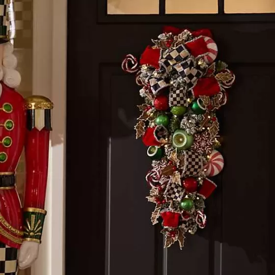 Ghirlanda Luminosa per Pasticcerie - Stile MacKenzie-Childs a Prezzi Accessibili