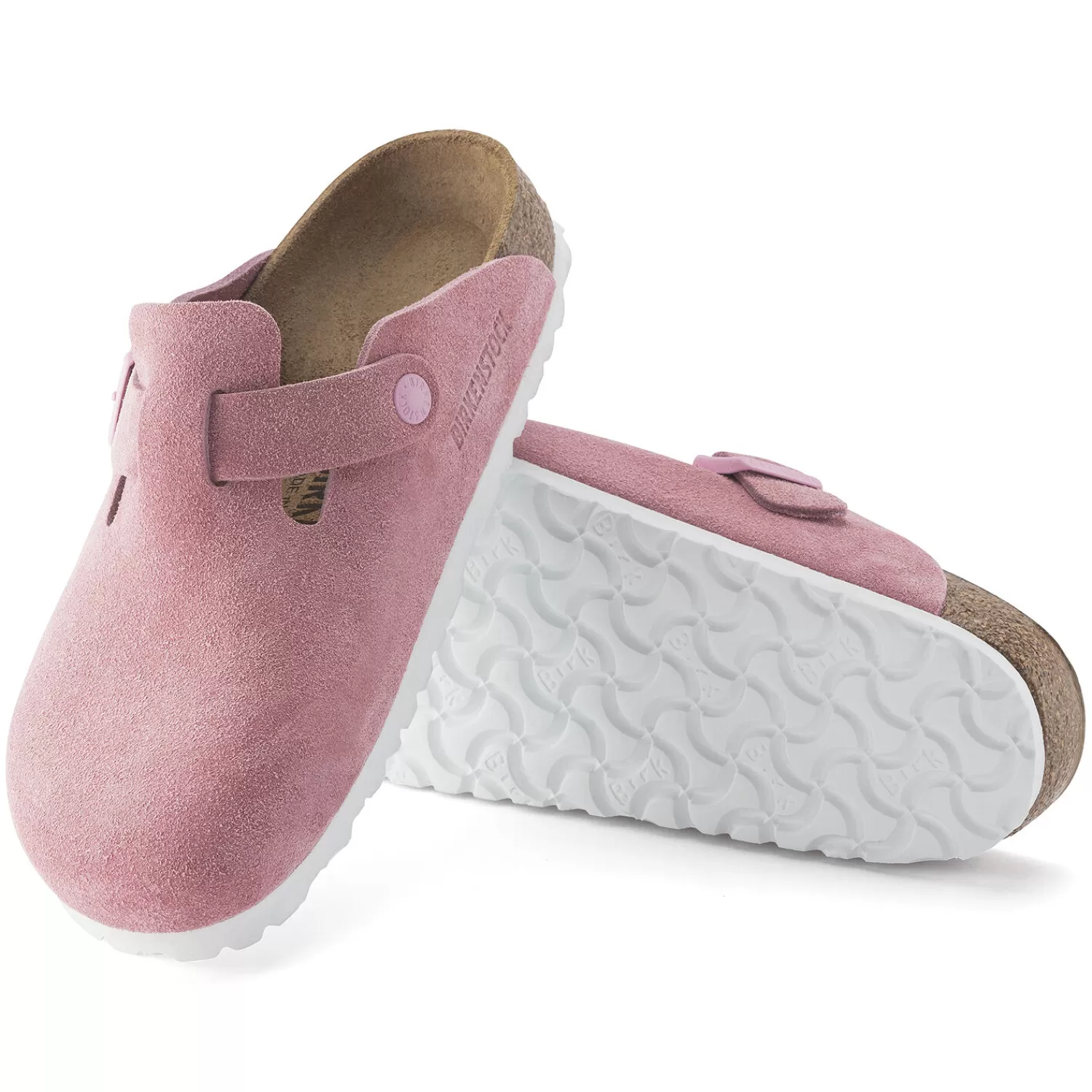 Birkenstock Boston - Zoccoli Donna in Pelle Morbida con Suola Ergonomica