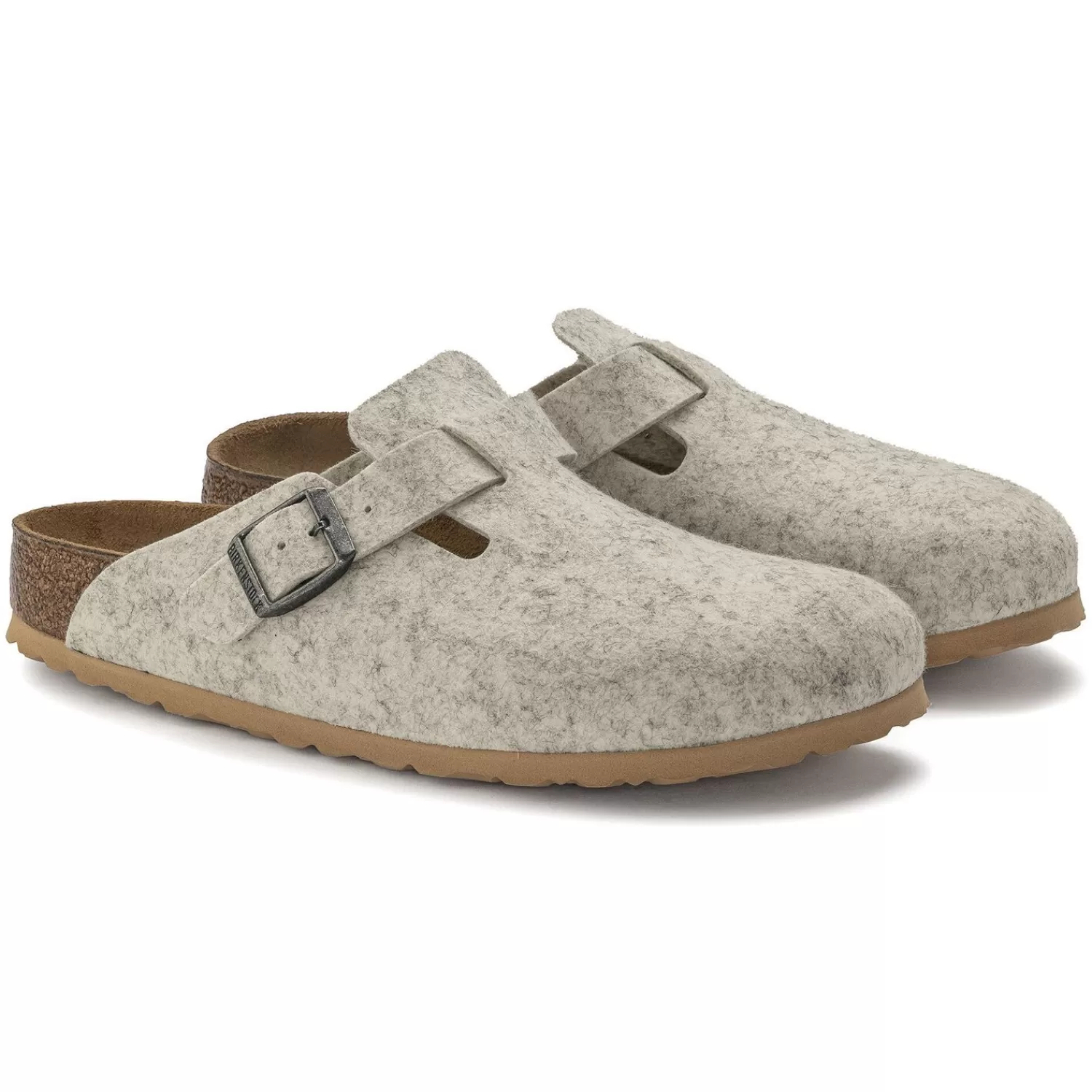 Zoccoli Comodi in Pelle per Donna - Modello Boston Birkenstock con Suola Anatomica e Design Classico