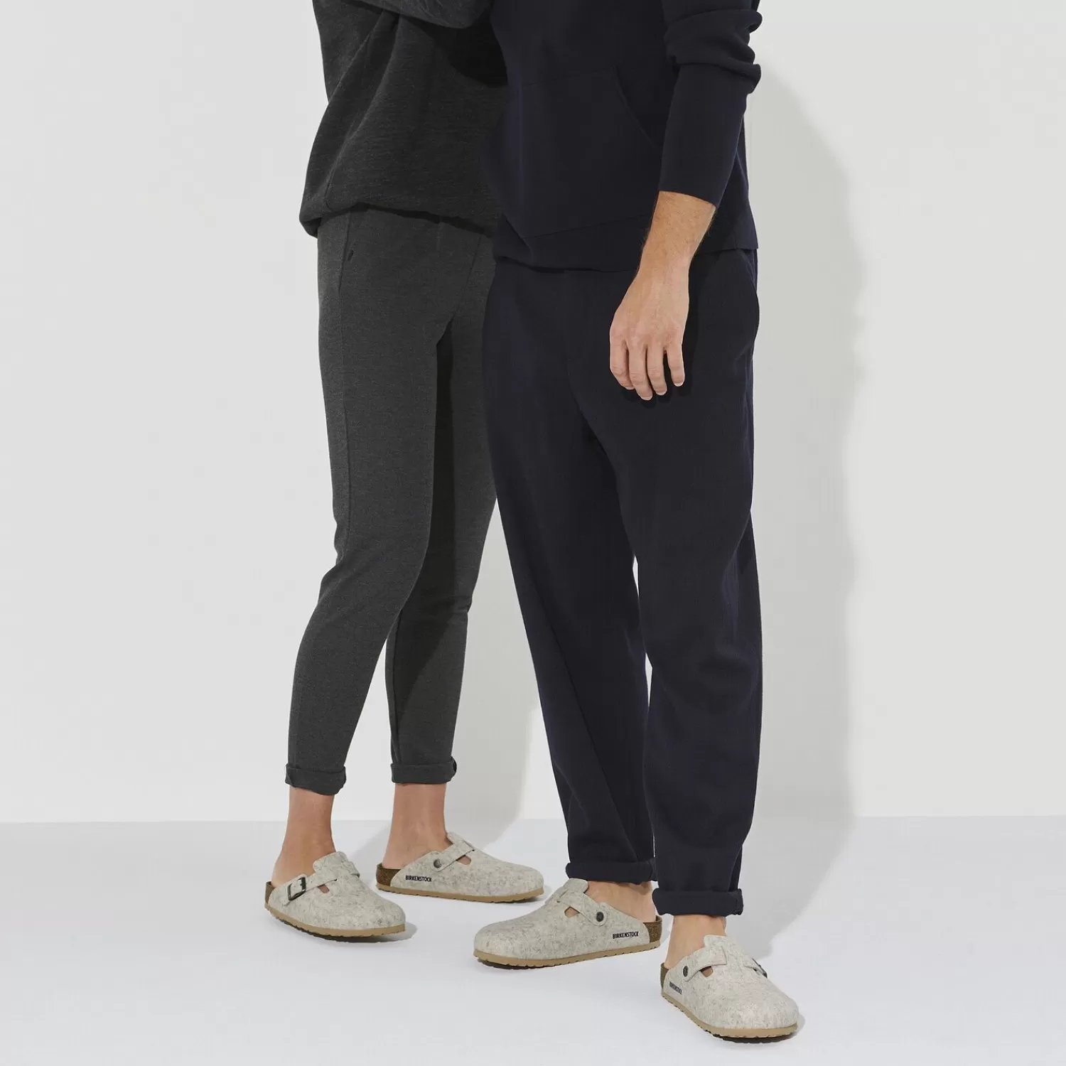 Zoccoli Comodi in Pelle per Donna - Modello Boston Birkenstock con Suola Anatomica e Design Classico