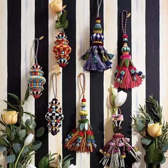 Saldi Lampo: Eleganti Nappe in Ceramica Botanica MacKenzie Childs - Edizione Imperdibile!