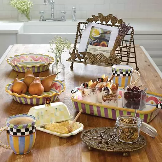 Portaricette Elegante a Forma di Farfalla - MacKenzie-Childs: Offerta Lampo Imperdibile!
