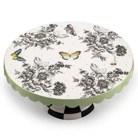 Piatto da Portata Elegante con Motivo Farfalle - Collezione Prestige Mackenzie-Childs