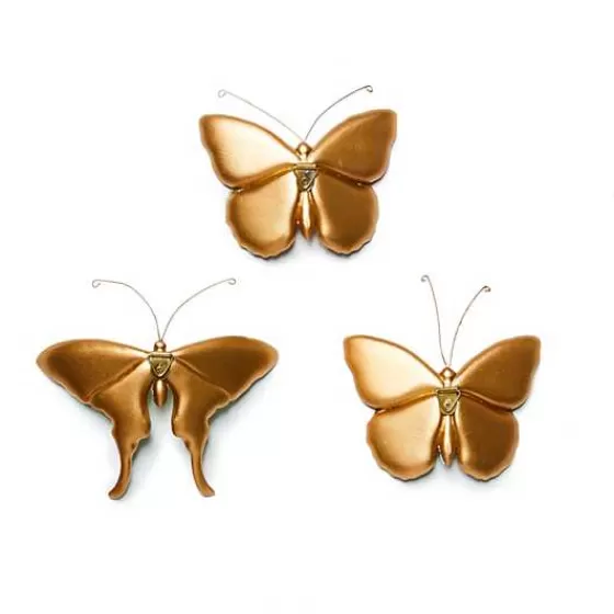 Decorazione Murale Tre Farfalle Eleganti - Arte Botanica da Collezione | Offerta Speciale Field Mackenzie Childs
