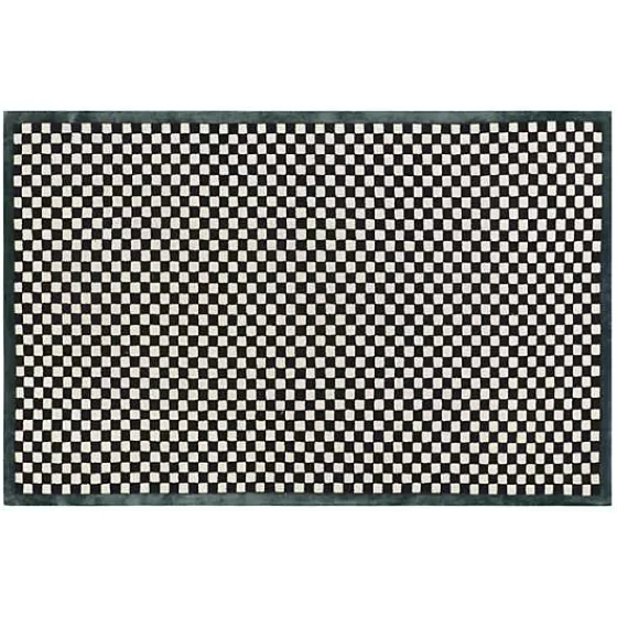Tappeto Elegante MacKenzie Childs Smeraldo 5x8 Piedi - Design Esclusivo in Promozione Flash