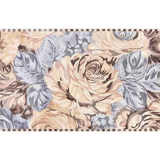 MacKenzie-Childs Tappeto Rosa Coco 1.5x2.4m - Design Vivace con Motivi Geometrici