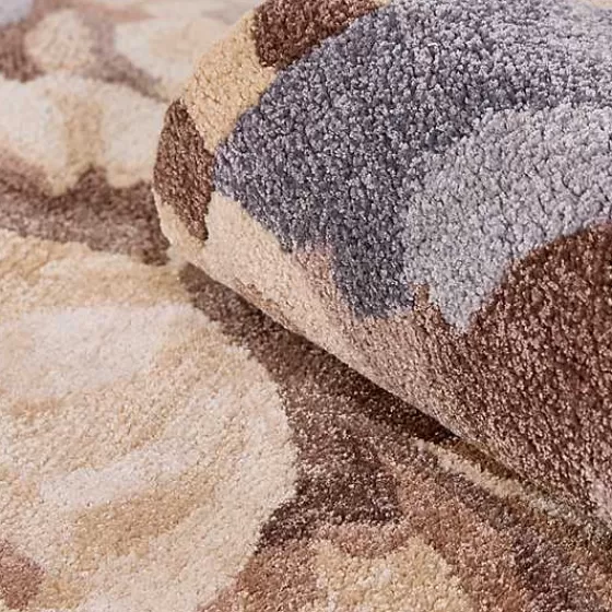 MacKenzie-Childs Tappeto Elegante Coco Rose - Design British Eccentrico, Misure 2,30m x 3,90m - Prezzo Imperdibile per Arredamento di Lusso