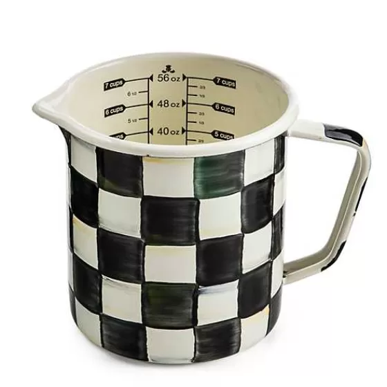 Misurino Elegante in Quadrettatura Premium da 7 Cup - Edizione Limitata MacKenzie-Childs