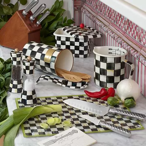 Misurino Elegante in Quadrettatura Premium da 7 Cup - Edizione Limitata MacKenzie-Childs