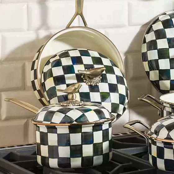 Elegante Casseruola da 2,5 Litri con Motivo Courtly Check - Offerta Speciale MacKenzie-Childs