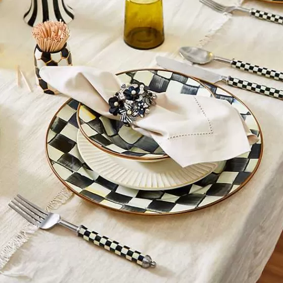 Scopri l’Eleganza senza Sprechi: Ciotola da Colazione MacKenzie-Childs in Design Esclusivo - Linea Essenziale per Mattine Regali