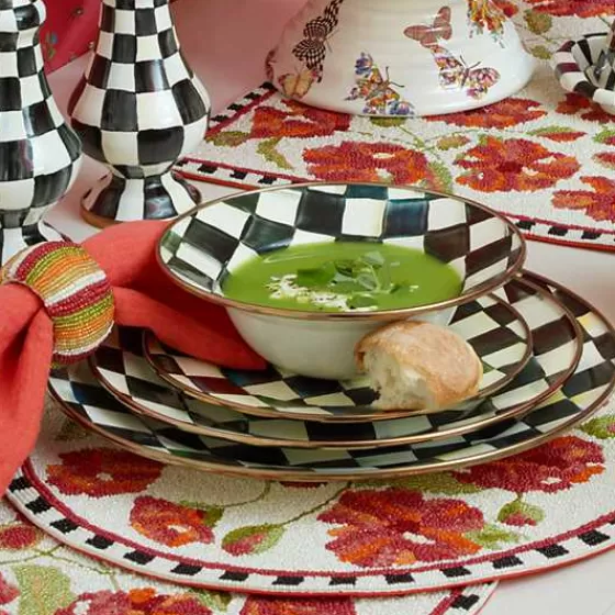 Scopri l’Eleganza senza Sprechi: Ciotola da Colazione MacKenzie-Childs in Design Esclusivo - Linea Essenziale per Mattine Regali