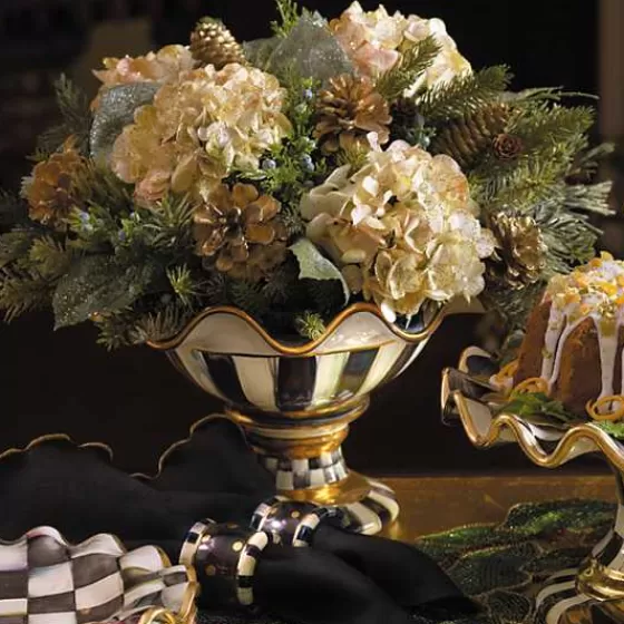 Ciotola Elegante Courtly Check in Ceramica - Edizione Speciale MacKenzie-Childs