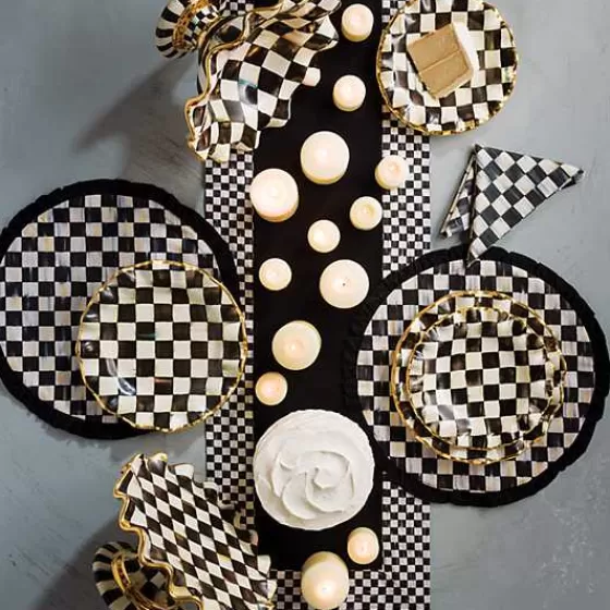 Ciotola Elegante Courtly Check in Ceramica - Edizione Speciale MacKenzie-Childs