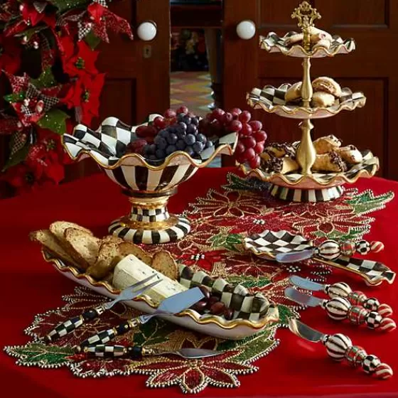 Ciotola Elegante Courtly Check in Ceramica - Edizione Speciale MacKenzie-Childs