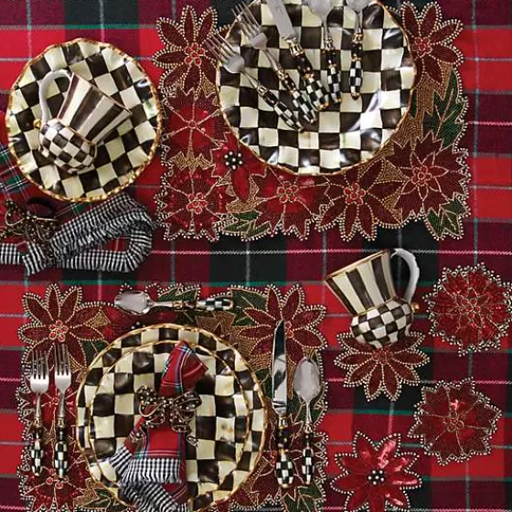 Tazza Elegante in Ceramica Courtly Check - MacKenzie-Childs Design Regale