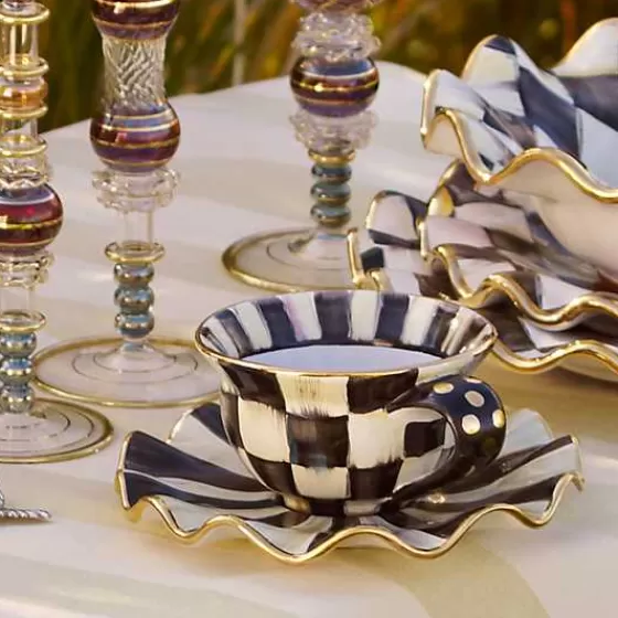 Piattino in Ceramica Scacchi Reali - Collezione MacKenzie-Childs con Sconto Imperdibile