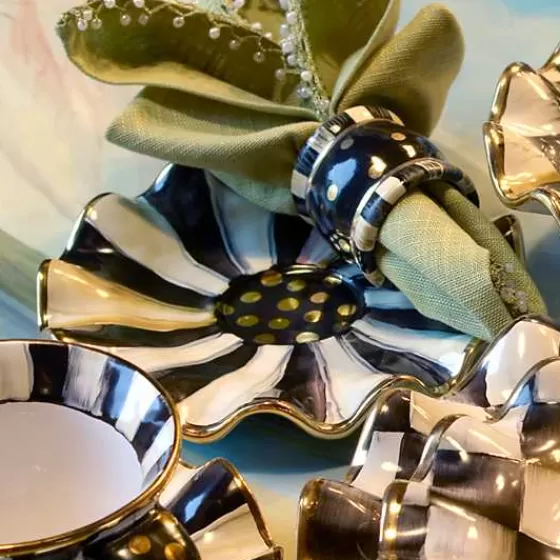 Piattino in Ceramica Scacchi Reali - Collezione MacKenzie-Childs con Sconto Imperdibile