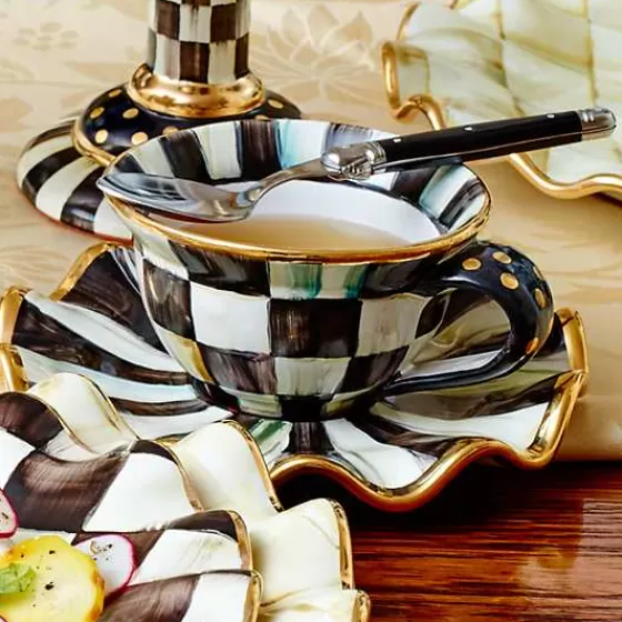 Piattino in Ceramica Scacchi Reali - Collezione MacKenzie-Childs con Sconto Imperdibile