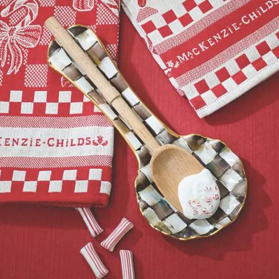 Riposo posate in ceramica elegante - Design esclusivo Fantasia Courtly Check | Novità MacKenzie-Childs