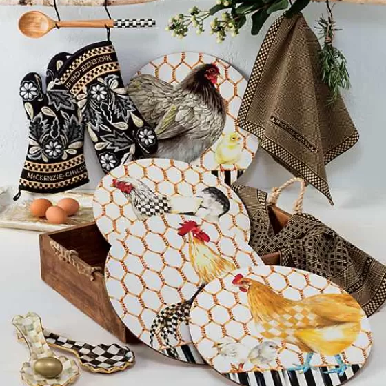 Riposo posate in ceramica elegante - Design esclusivo Fantasia Courtly Check | Novità MacKenzie-Childs