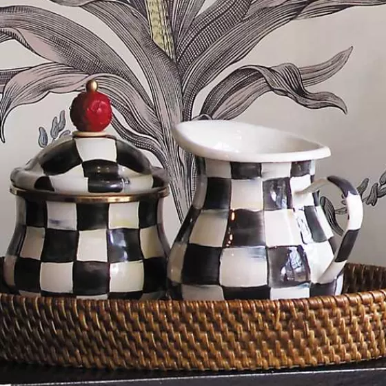 Cremiera Elegante con Fantasia Courtly Check - Promozione MacKenzie-Childs
