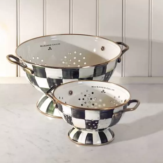 Setaccio da Tavola MacKenzie-Childs - Design Regale con Decorazione a Quadrature