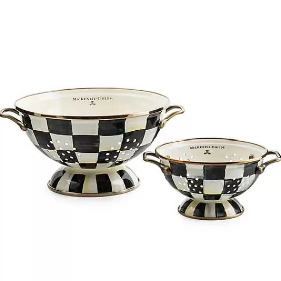 Setaccio da Tavola MacKenzie-Childs - Design Regale con Decorazione a Quadrature
