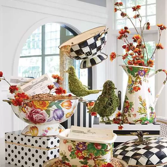 Setaccio da Tavola MacKenzie-Childs - Design Regale con Decorazione a Quadrature