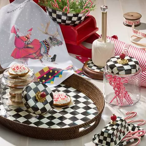 Barattolo Capiente per la Cucina con Design a Scacchi Regali - Collezione MacKenzie-Childs