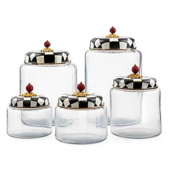 Barattolo Capiente per la Cucina con Design a Scacchi Regali - Collezione MacKenzie-Childs