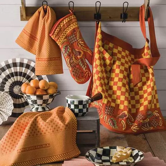 Piatto da Torta Elegante con Scacchi Regali - Design Esclusivo MacKenzie-Childs
