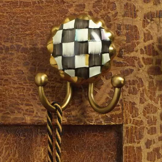 Ganci Tondi in Scacchi Regali - Collezione Esclusiva MacKenzie-Childs

（：：1.