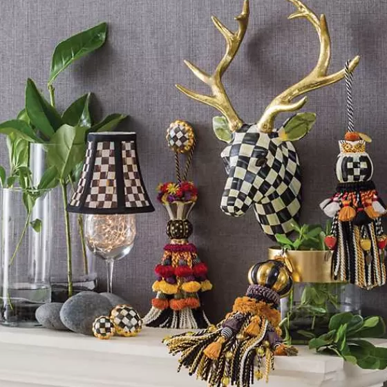 Pomello Rotondo in Stile Courtly Check - Promozione Esclusiva MacKenzie-Childs