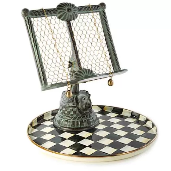 Vassoio Elegante MacKenzie-Childs | Motivo Geometrico Regale - Edizione Speciale con Sconto Esclusivo