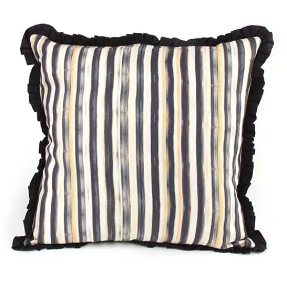 Cuscino Decorativo Quadrato con Balze e Motivo Scacchi Regali - Saldi MacKenzie-Childs