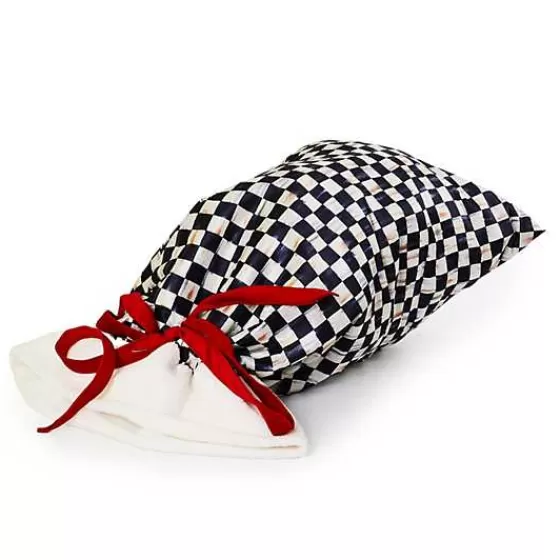 Saldi Esclusivi: Borsa Babbo Natale MacKenzie-Childs con Fantasia Scacchi Regali