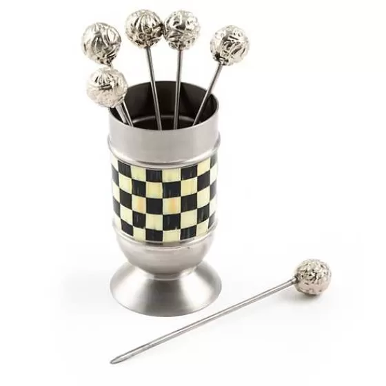 Set Esclusivo per Cene Raffinate con Motivo Courtly Check - Collezione MacKenzie-Childs a Prezzo Speciale