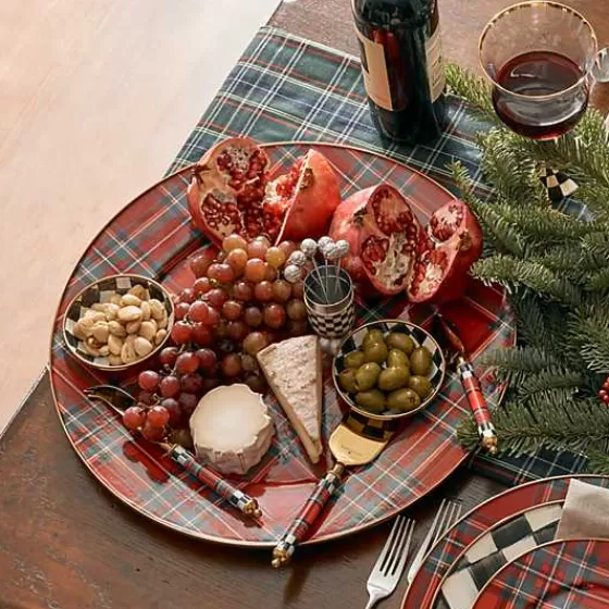 Set Esclusivo per Cene Raffinate con Motivo Courtly Check - Collezione MacKenzie-Childs a Prezzo Speciale