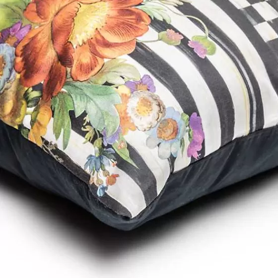 Cuscino Lombare Elegante con Stampa Floreale - Design Esclusivo MacKenzie-Childs