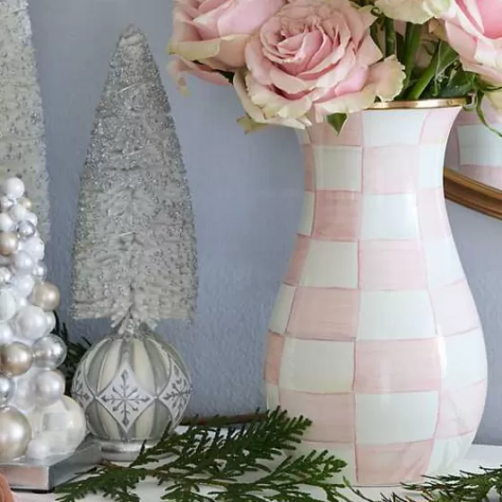 MacKenzie-Childs | Mini Alberello Scovolino Decorativo con Luci - Fantasia Cristallo | Offerta Lampo a Tempo Limitato