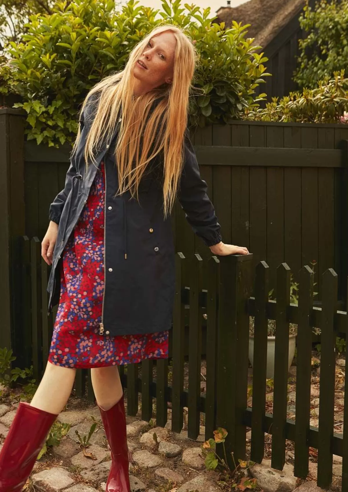 Impermeabile Blu Navy Mezza Stagione - Offerta Lampo Danefa Danenora