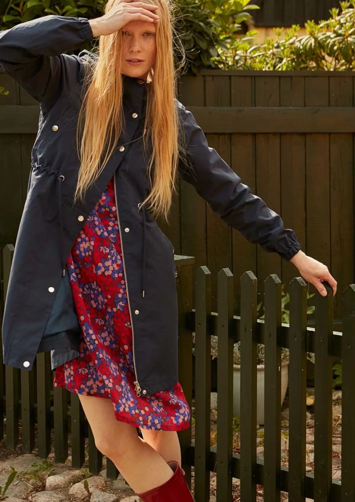 Impermeabile Blu Navy Mezza Stagione - Offerta Lampo Danefa Danenora