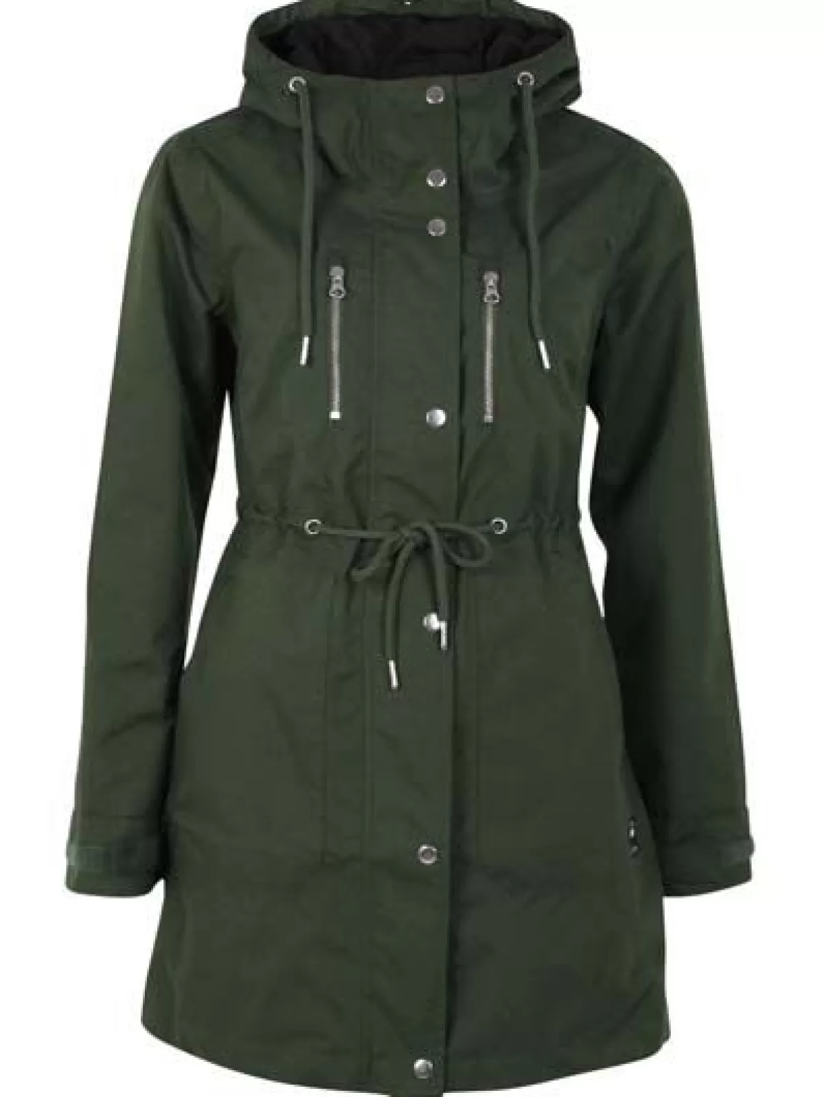 Danefæ Daninge Giacca Parka Impermeabile - Modello Mezza Stagione, Khaki con Prezzo Conveniente