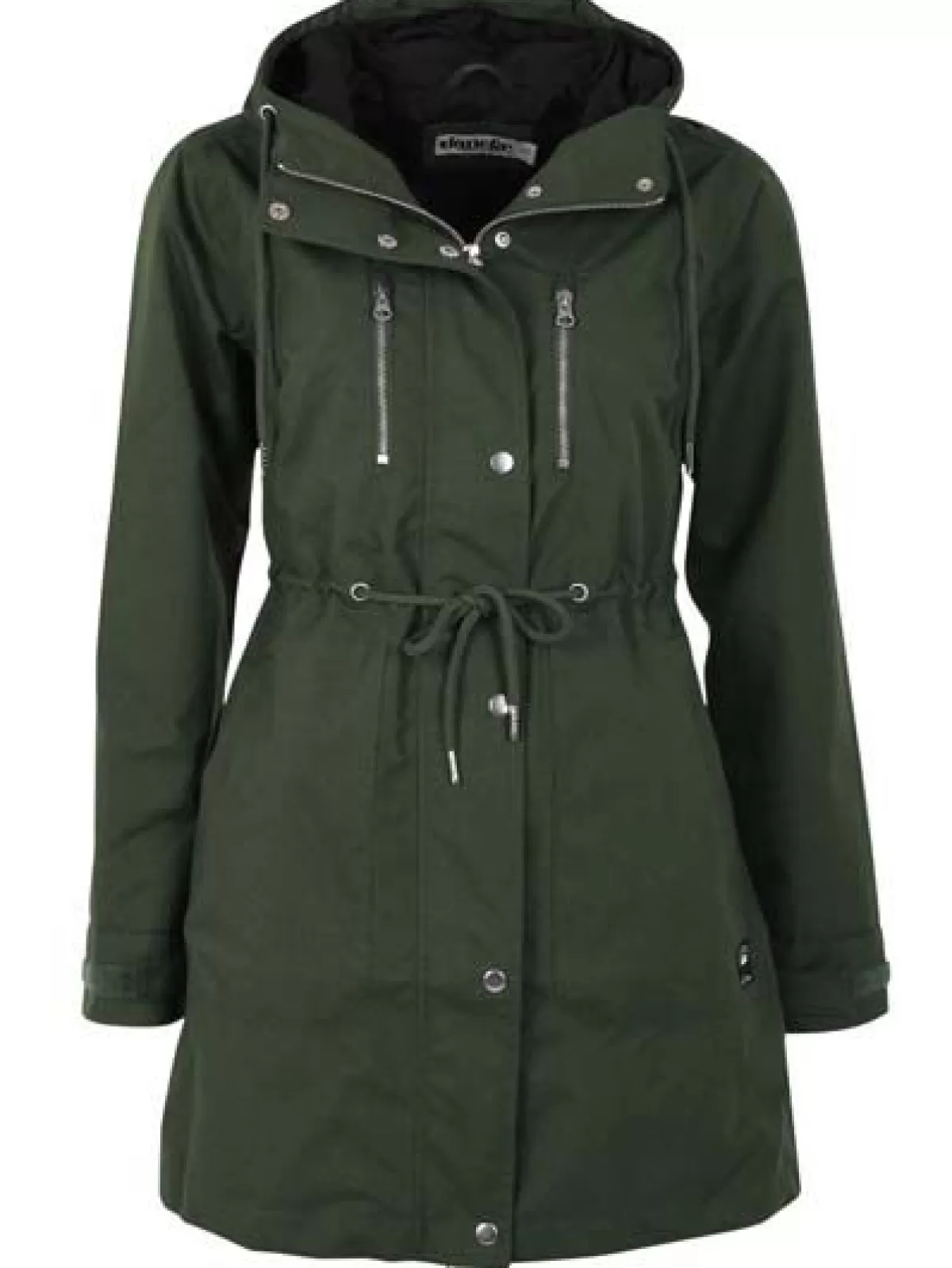 Danefæ Daninge Giacca Parka Impermeabile - Modello Mezza Stagione, Khaki con Prezzo Conveniente